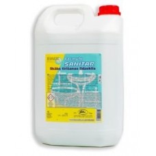Tualetes tīrīšanas līdzeklis EWOL Professional SANITAR Citruss 5L Tualetes tīrīšanas līdzeklis EWOL Professional SANITAR Citruss 5L